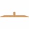Ekena Millwork Portland Smooth Timber Gable Bracket, Western Red Cedar, 72"W x 18"H x 1 1/2"D x 5 1/2"F, 6/12 Pitch GBW072X18X0206POR00SWR - alternate 5